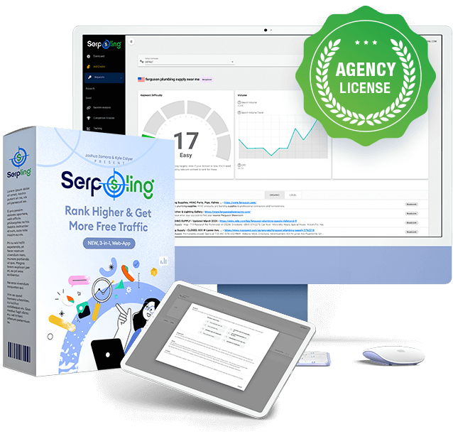 Front-End: SerpSling Agency